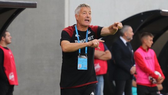 Cristiano Bergodi, nemulțumit de cum a arătat Rapidul la Sibiu. ”Trebuie altă atitudine. Putem juca mai bine”