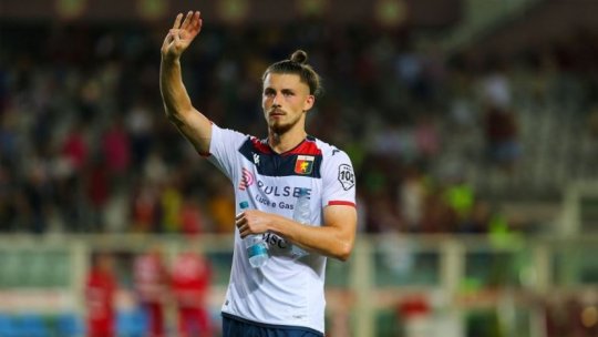 Radu Drăgușin, din nou fantastic! Românul, elogiat în Italia după remiza scoasă de Genoa la Udinese