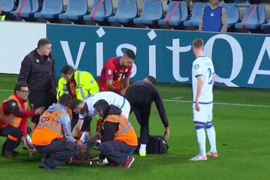 Veste teribilă la Rapid: Albion Rrahmani s-a accidentat grav la națională! Ar putea lipsi din derby-ul cu FCSB