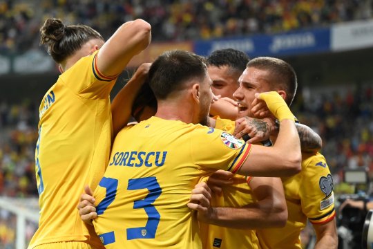 România - Andorra 4-0! O joacă de copii. ”Tricolorii” fac spectacol cu ultima clasată și urcă pe primul loc al grupei