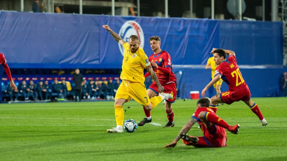 Denis Alibec și Dennis Man au marcat golurile din turul cu Andorra