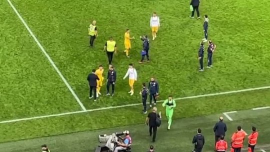 EXCLUSIV | Tricolorul care a ieșit "avariat" din meciul România - Andorra. Imaginile care nu s-au văzut la TV