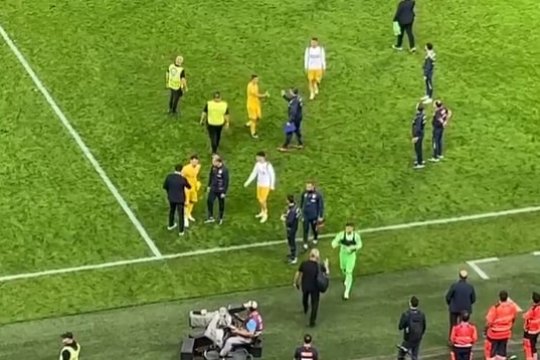 EXCLUSIV | Tricolorul care a ieșit "avariat" din meciul România - Andorra. Imaginile care nu s-au văzut la TV
