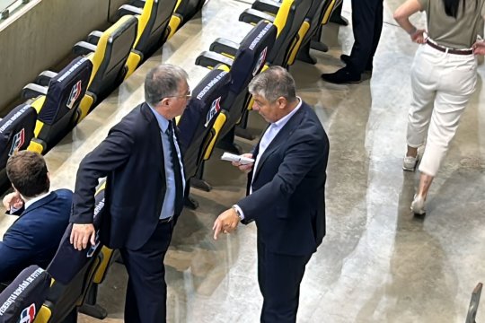 EXCLUSIV | Oficialul FCSB-ului care și-a făcut apariția în tribunele Arenei Naționale, la România - Andorra