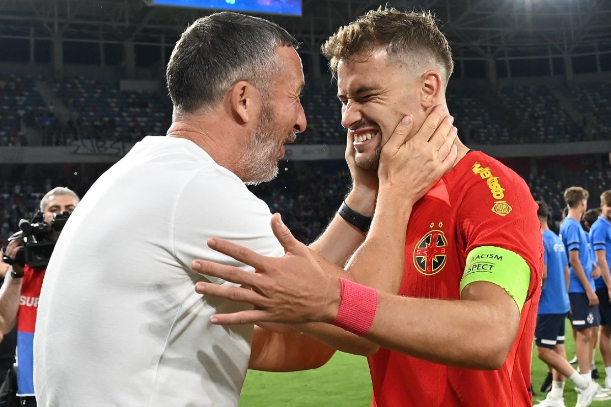 Darius Olaru face parte din echipa FCSB-ului din anul 2020