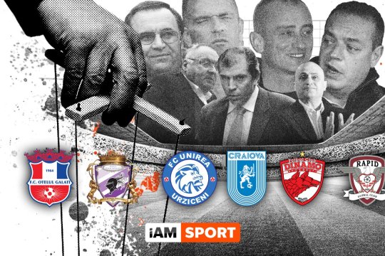 SPECIAL | Afaceriștii de "carton" care au terfelit fotbalul românesc! Ei sunt cei mai mari "țepari" din istoria Ligii 1