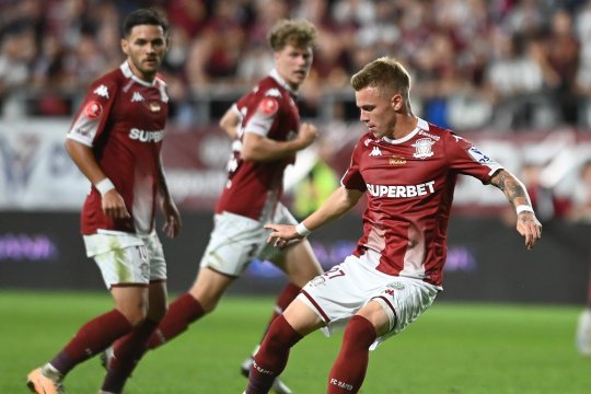 UTA Arad – Rapid București 2-2. După FCSB, UTA lui Mircea Rednic pune piedică și Rapidului