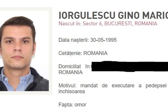 Care este ultimul domiciliu oficial al lui Mario Iorgulescu. Fiul șefului LPF a fost dat în urmărire generală
