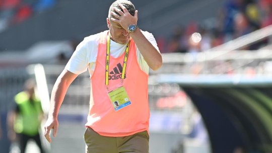 Daniel Oprița, distrus de greșelile jucătorilor săi. ”I-am rugat să nu greșescă. Unii jucători au pretenții mari, dar doar pe CV”