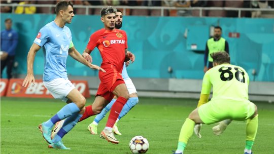 Florinel Coman, schimbat în minutul 40 al partidei dintre FCSB și FC Voluntari. Cum a reacționat Mihai Stoica