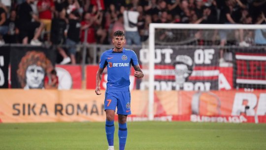Florinel Coman ar putea lipsi de la derby-ul cu Rapid, după accidentarea de la meciul cu FC Voluntari. Ce probleme medicale are atacantul