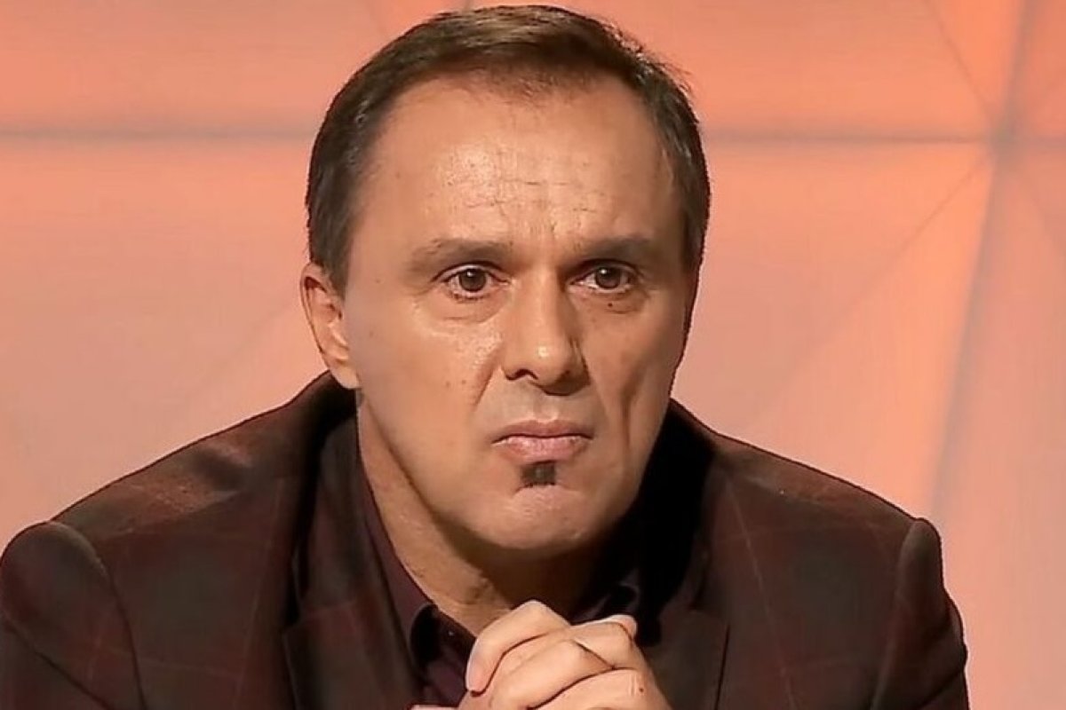 Basarab Panduru în studioul Orange Sport