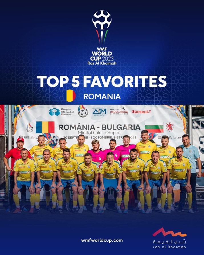 România, în top 5 favorite pentru aurul mondial