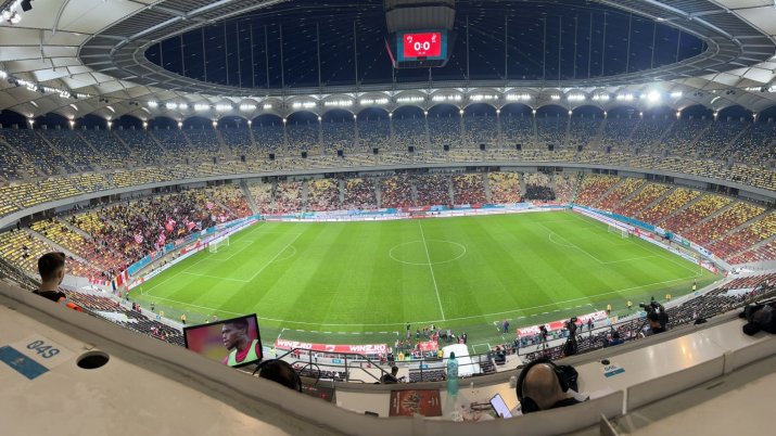 Aproximativ 5000 de fani au venit la Arena Națională pentru Dinamo - Poli Iași