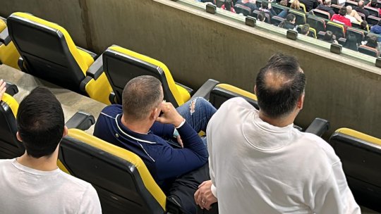 VIDEO EXCLUSIV | Ionuț Chirilă, surprins într-o ipostază absolut incredibilă în tribunele Arenei Naționale! Ce putea să facă în timpul meciului Dinamo - Poli Iași