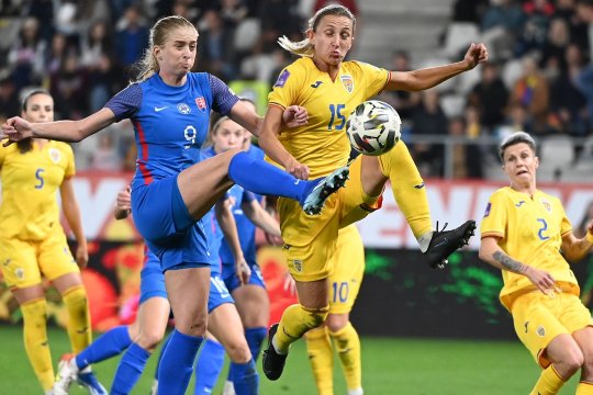 Un nou pas greșit pentru naționala de feminin a României în Nations League. ”Tricolorele” au remizat cu Slovacia, la București