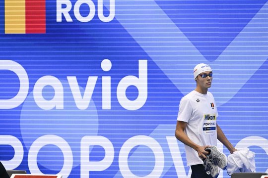 David Popovici s-a retras din concursul de la Wroclaw: ”A resimțit impactul. Nu ne asumăm niciun risc”