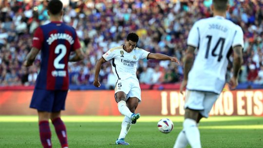 VIDEO | Jude Bellingham, gol de 100 de milioane de euro în El Clasico. Englezul aduce victoria Realului, 2-1, cu Barcelona