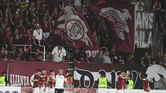Din iadul din Israel direct în peluza Rapidului. Cine a fost surprins în mijlocul galeriei la derby-ul cu Universitatea Craiova
