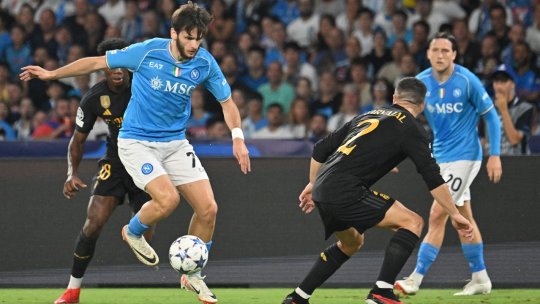 Seara surprizelor în Champions League: Lens - Arsenal 2-1, Manchester United - Galatasaray 2-3! Real Madrid a câștigat ”thriller-ul” cu Napoli, iar Bayern a învins la limită în Danemarca. Toate rezultatele, AICI