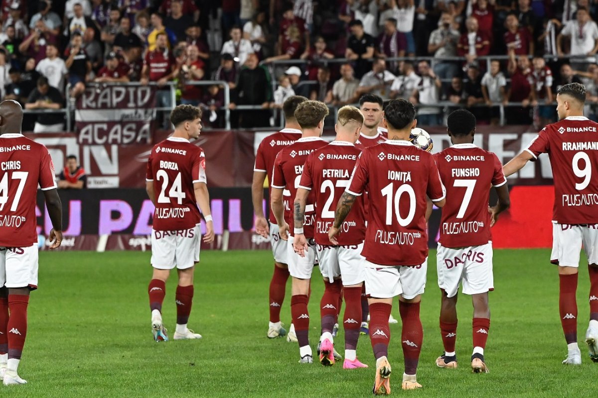 Rapid se află pe locul 4 în clasamentul din Superligă