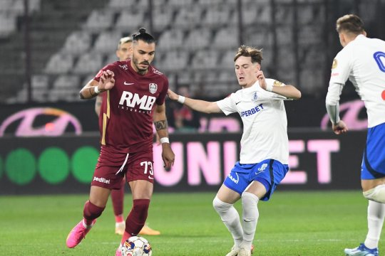 CFR Cluj - Farul 3-1. Ardelenii, la doar un punct de liderul FCSB după ”dubla” lui Muhar și golul lui Juricic