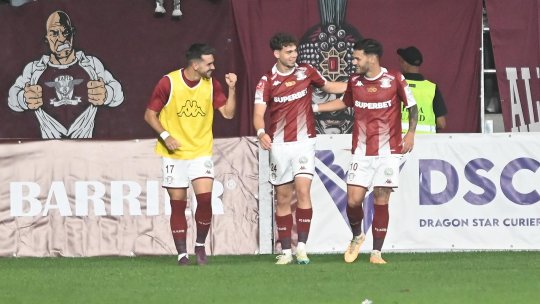 EXCLUSIV | Ce a făcut Alex Ioniță după ce a marcat în poarta lui Poli Iași. Gest către tribuna oficială a ”decarului” Rapidului