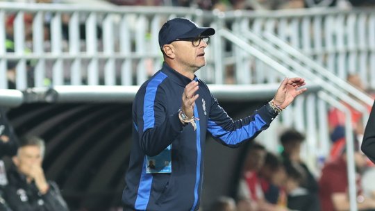 Leo Grozavu a avut un remarcat după spectacolul din Giulești, de la Rapid - Poli Iași 3-2: "Divinitatea îl și ajută în unele momente"