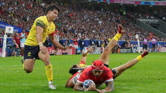 România, eșec și la ultimul meci de la Mondialul de rugby. Tonga a fost mai bună