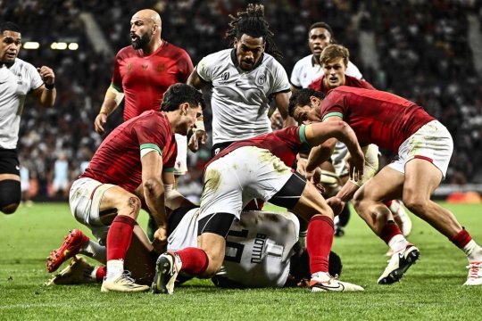 Fiji s-a calificat în sferturile Cupei Mondiale de rugby, deși a fost învinsă de Portugalia