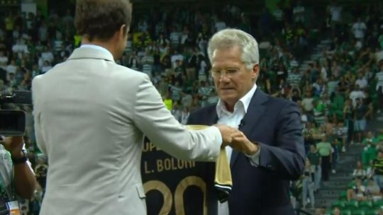 Boloni, primit ca un erou la Lisabona! Cadoul personalizat CR7 care l-a cucerit pe antrenorul român