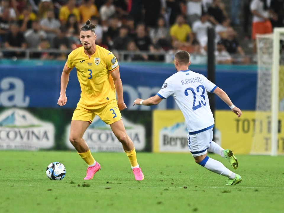 Radu Drăgușin este cel mai în formă tricolor