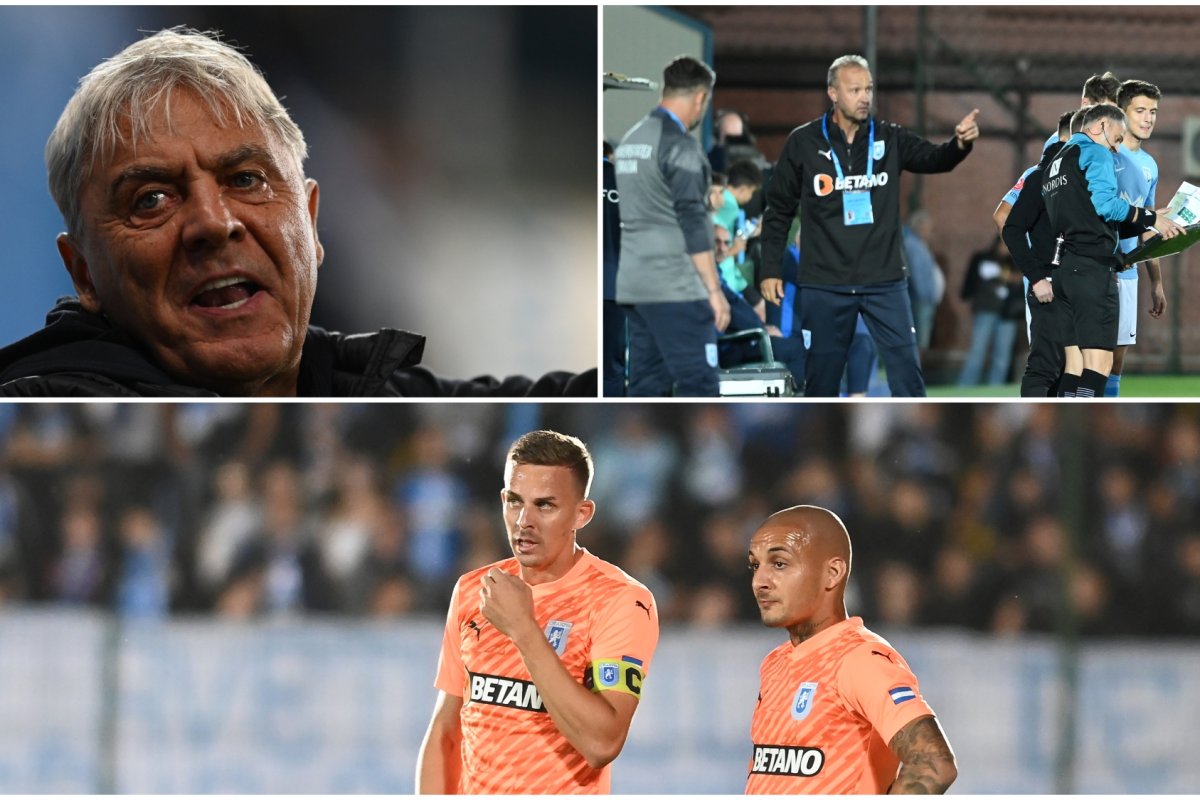 4 remize și două eșecuri are Universitatea Craiova în 12 etape