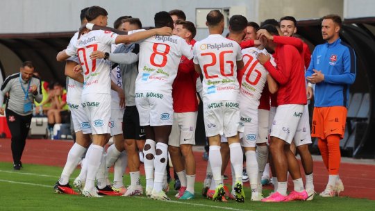 Dani Coman anunță ”obiective mărețe” la Hermannstadt după victoria zdrobitoare din Cupa României: ”Suntem o echipă care își dorește să facă performanță”