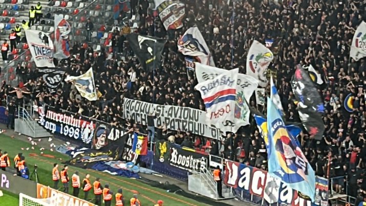 Banner CSA Steaua vs Rapid - în Cupa României