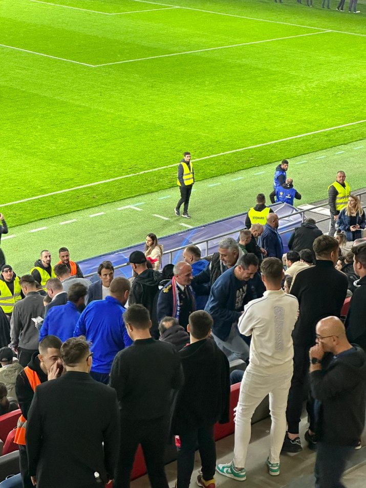Florin Talpan, surprins în tribunele stadionului Steaua