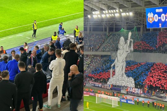 EXCLUSIV | Ce au făcut suporterii Stelei după ce s-au întâlnit cu Florin Talpan în tribune la derby-ul cu Rapid. Gest neașteptat al fanilor