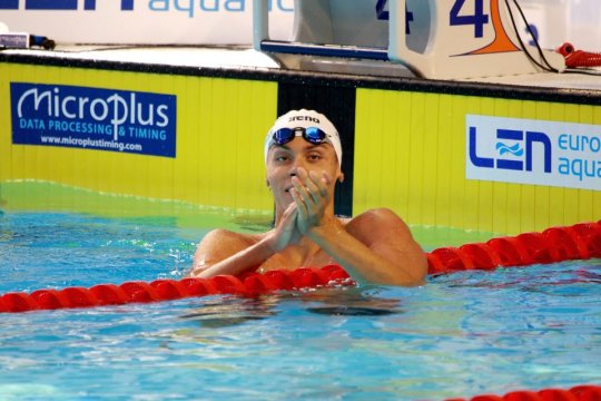 Încă două medalii pentru David Popovici la Campionatele Naționale în bazin scurt. Rezultatele de sâmbătă