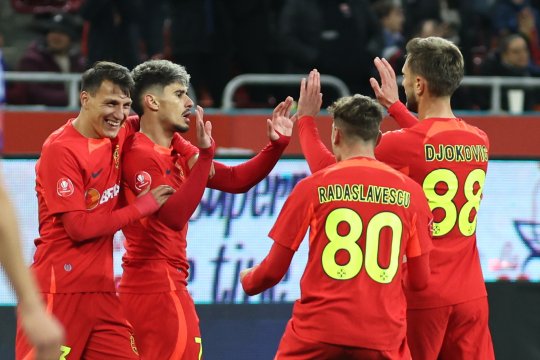 FCSB – FCU Craiova 1948 2-1. ”Roș-albaștrii” se distanțează la trei puncte de CFR Cluj!
