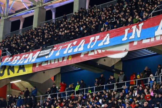 Iar a bătut vântul în Ghencea! Câți suporteri au fost prezenți la CSA Steaua - Csikszereda 1-0