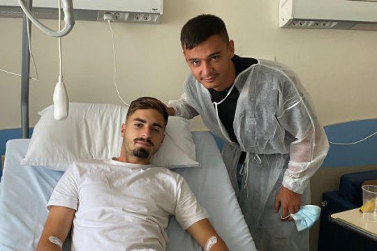 Recuperarea continuă pentru Dragoș Iancu! Mijlocașul a fost operat din nou: ”Intru într-o nouă etapă”