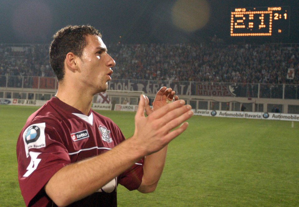 Lucian Burdujan, în tricoul Rapidului
