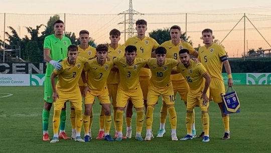 O nouă înfrângere umilitoare a naționalei! România U19, surclasată de Anglia într-un amical