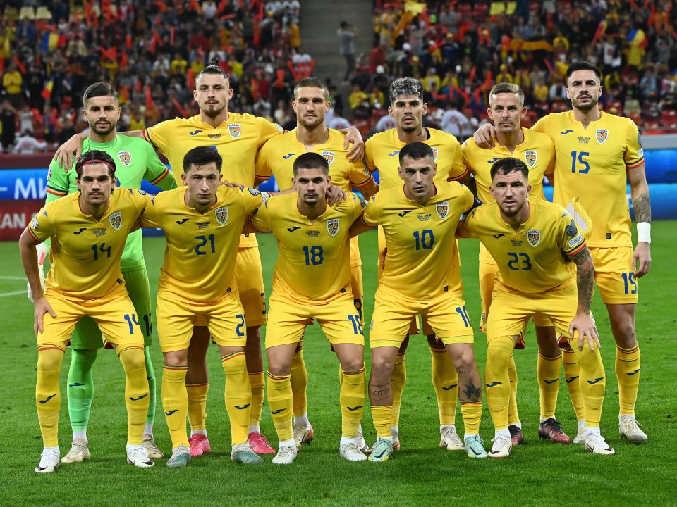 Echipa României este neînvinsă după 8 meciuri în actuala campanie de calificare