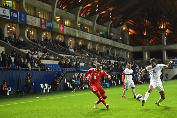 Israel a jucat și meciul cu Elveția pe Felcsut Arena