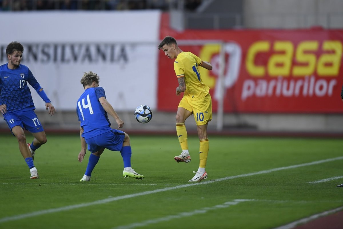 2 pase decisive în 11 meciuri a strâns Popescu pentru naționala U21