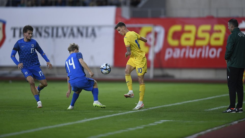 2 pase decisive în 11 meciuri a strâns Popescu pentru naționala U21