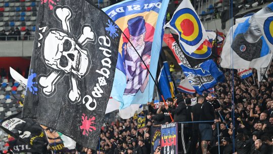 Atmosferă incendiară la CSA Steaua - Rapid! Câți spectatori au fost prezenți în tribunele stadionului din Ghencea