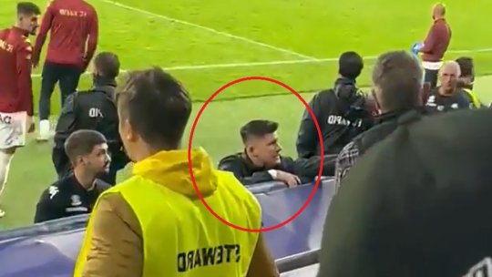 EXCLUSIV | Săpunaru, față în față cu un suporter stelist care i-a înjurat pe rapidiști. Ce a urmat | VIDEO