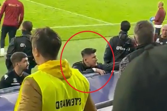 EXCLUSIV | Săpunaru, față în față cu un suporter stelist care i-a înjurat pe rapidiști. Ce a urmat | VIDEO